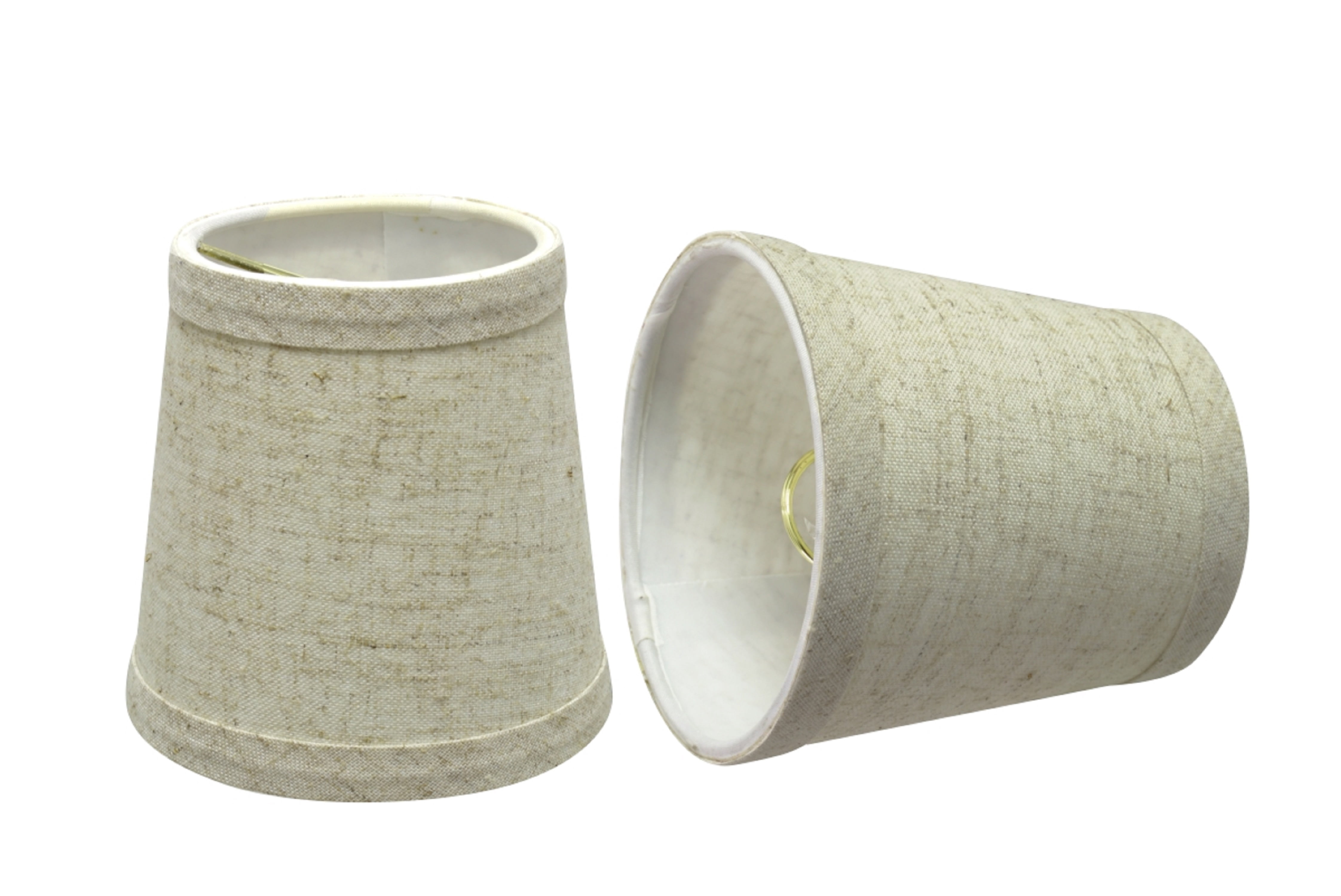 Raghu Heritage House Lampenschirm – Stoff, 30,5 Cm Unten, 15,2 Cm Oben, 20,3 Cm Hoch – Rot/beige Karomuster, Clip Für Glühbirne