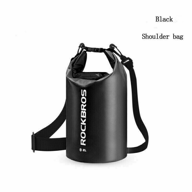 ROCKBROS 5L Waterproof Dry Bag Beach Bag with Carrying Straps Fishing