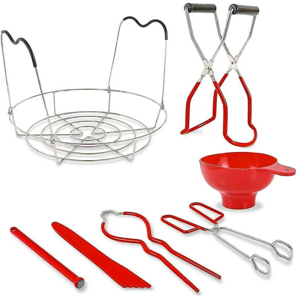 Canning Supplies Canning Kit Include Canning Funnel, Jar Lifter,wrench -subaoe