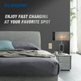 thumbnail image 5 of ELEGRP USB Wall Charger, 3.6 Amp, Dual Type A, 20A Duplex TR Receptacle, W/ Wall Plate, R1620D36-IV6,UL Listed (6pcs-in, Ivory), 5 of 10