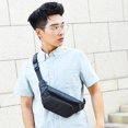 thumbnail image 4 of Leather Running Fanny Pack , Adjustable Strap Of Sport Waist Pack For Running, Traveling , Cycling, 4 of 5