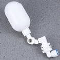 thumbnail image 4 of GAXIRE 2Pcs Water Level Control Float Valve for Livestock Troughs Easy Installation White Plastic, 4 of 8