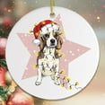 thumbnail image 4 of Festive Christmas Beagle Ornament, 4 of 5