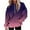 Purple, variant on NTACZA Black Women Sweatshirts 5 Long Sleeve Pullover Ombre Hoodies Hoodies for Girls 4X