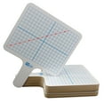 thumbnail image 2 of Flipside Products Two-Sided (3/8" Graph/Blank) Rectangular Dry Erase Graphing Paddles, Class Pack of 12, 2 of 5