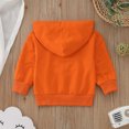 thumbnail image 5 of Vedolay Hoodies for Girls Cartoon Printed Hoodies Sweatshirts Boys Autumn Pullover Tops Orange,70, 5 of 5
