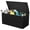 black, variant on 99 Gallon Lockable Outdoor Storage Deck Box with Gas Struts - Heavy-Duty Resin Patio Storage Bench - Waterproof, UV-Resistant, All-Weather Bin for Cushions, Tools, Pool Accessories - Brown