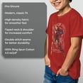 thumbnail image 6 of Boy's Marvel Iron Man Technology Graphic Tee Red Medium, 6 of 9