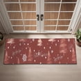 thumbnail image 2 of Red Christmas Tree Pattern Door Rugs,Washable Non Slip Door Mats Indoor,Decorative Door Mats,Entry Mat Indoor for Entrance,Bedroom,Kitchen,Bathroom,16"x47", 2 of 6