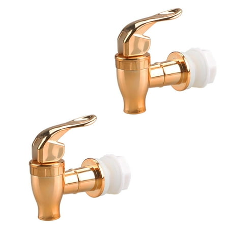 

Luckeg Rose Gold Replacement Plastic Spigot for Beverage Dispenser 2 Pack