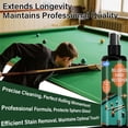 thumbnail image 2 of 100ML Pool Ball Cleaner and Restorer Polish - Billiard Table Felt Cleaner Spray Kit for Consistent Roll - Removes Chalk - Dust - Dirt & Stains - Pool Table Accessory, 2 of 10