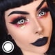 thumbnail image 3 of VISUASHOW Block-lentillas de colores para Cosplay, lentes de contacto para miopía, 2 piezas, para Halloween,-1,00 a-8,00, 3 of 4