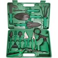 thumbnail image 1 of Garden Tools Set, 13pieces Gardening Tools With Green , Ergonomic Handle Trowel Rake Weeder Pruner Shears Sprayer, Garden Hand Tools With Carrying Cas, 1 of 5