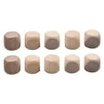 thumbnail image 2 of MYG 10PCS Blank Wooden Dice Unfinished Wood Cubes Square Blocks DIY Craft Printing, 2 of 9