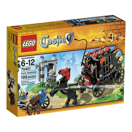 LEGO Castle Gold Getaway, 70401, 199 pcs