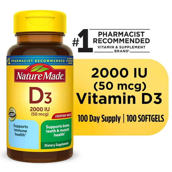 Vitamin D2 50000 Iu Softgels