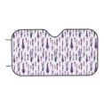 thumbnail image 6 of Lsque Lavender Flowers Car Windshield Sun Shade | Accordion Folding Style Auto Shade for Car Truck SUV Van | Blocks UV Rays Sun Visor Protector | Small, 6 of 7