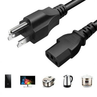  [UL Listed] Power Cord Compatible Instant Pot, Electric Pressure  Cooker, Rice Cooker, Soy Milk Maker, Microwaves and More Kitchen Appliances  3 Prong Cable Replacement : Electronics
