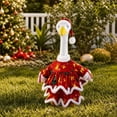 thumbnail image 5 of Qwtwty Christmas Lawn Goose Costume for 23" Geese Statue, Funny Lawn Goose Christmas Outfits for Garden Lawn Patio Yard Outdoor Decoration, 5 of 8