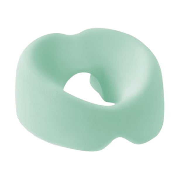 Almohada boca abajo para masaje en casa, reposacabezas, comodidad para dormir, ropa de cama, almohada facial Verde