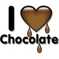 thumbnail image 2 of CafePress - I Love Heart Chocolate Lover Mug - 11 oz Ceramic Mug - Novelty Coffee Tea Cup, 2 of 3