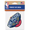 NBA New Orleans Pelicans Prime 4" x 4" Perfect Cut Decal