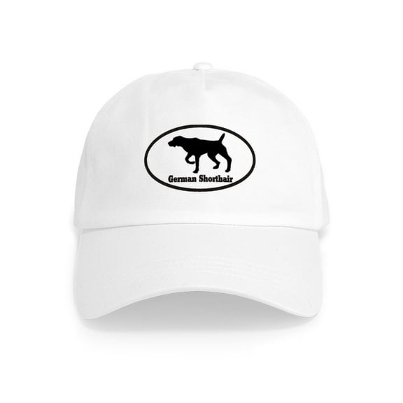 CafePress - German Shorthaired Pointer Cap - Adjustable 100% Brushed Unisex Casual Cotton Baseball Cap, Beige, 1