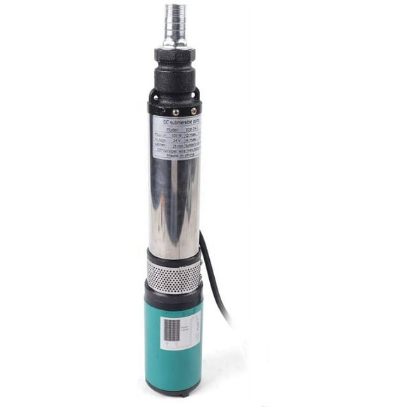 Water Pump 24V 320W Well Pump Electric Vehicle Pumps Farm Submersible Deep Bore Well Water Pumps 5m³/h for Water Intake in Factories, Mines, Wells