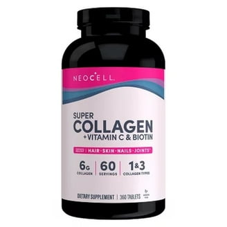 NeoCell Grassfed Collagen Peptides +Vitamin C & Biotin 6000mg 90