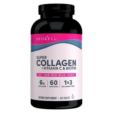 Neocell Super Collagen   Vitamin C & Biotin Tablets 360 Ct.