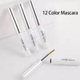 thumbnail image 3 of 07 GreenStunning Mascara de colores Impermeable 4d Fibra de seda Express Mascara Extensiones de pestañas Glitter Balck Blue Green Mascara Cosplay esquí esquí Gafas de esquí, 3 of 3
