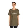 thumbnail image 3 of Isaiah 43:2 Bible Verse Women's Christian Short Sleeve Tee Shirt, 3 of 5