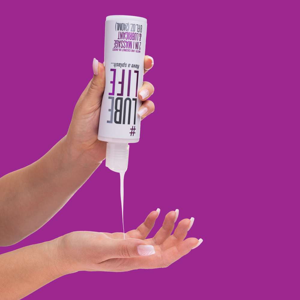 Lubelife Barely There Thin Silicone-Based Lube Long Lasting Water