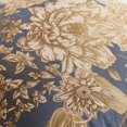 thumbnail image 4 of Floral Blue Farmhouse Pillow Covers 18x18 Inch Set of 2 Vintage Block Print Pillow Covers Decorative Throw Pillow Covers Neutral Accent Couch Pillows for Living Room Sofa Bed Home Decor, 4 of 6