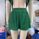 thumbnail image 4 of Pajama para Mujer Conjunto de Pantalones Cortos de Pascua Impreso de Manga Corta con Bolsillos de Pantalones Cortos Coincidentes, Poliéster Suave Home Lounge, 4 of 6