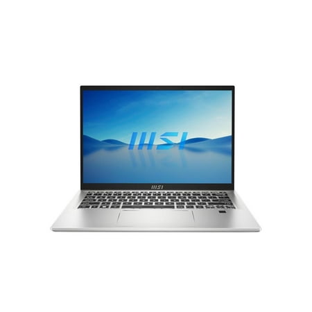 MSI Prestige 14 H B12U Prestige 14H B12UCX-608US 14" Notebook - Full HD Plus - 1920 x 1200 - Intel Core i5 12th Gen i5-12500H 1.80 GHz - 16 GB Total RAM - 512 GB SSD - Urban Silver - Intel Chip -