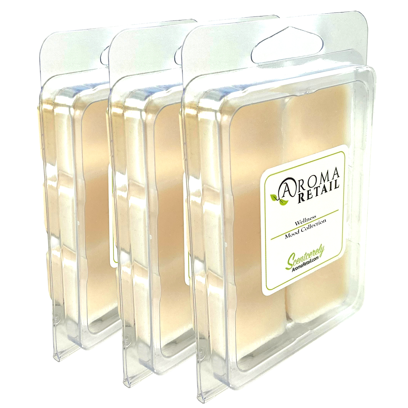 Set of 3 Waterfall Scented Soy Wax Melts for Wax Melter and Candle