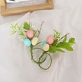 thumbnail image 6 of Return Pallets! Easter Napkin Rings Farmhouse Easter Eggs Napkin Ring Buckle Holders with Green Leaf for Spring, Holidays, Table Decor, Family Dinner, Weddings, Party(Easter Eggs), 6 of 8
