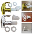 thumbnail image 5 of For Beverage Dispenser Replacement Tap - BPA-Free PP Plastic Faucet for Water, Juice, Tea Dispensers (Silver/Gold), 5 of 6