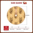 thumbnail image 2 of Sikiie German Shepherd Dog Nativity Christmas Tree Skirt, Jesus Christian Winter Holiday Tree Mat Decoration(30-48IN)36", 2 of 6