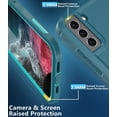 thumbnail image 3 of for Samsung Galaxy S22 Plus Case,[Built in Screen Protector][Shockproof][Dropproof] Samsung S22 Plus Case,Full-Body Rugged Military Grade Protective for S22 Plus 5G Case 6.6 in(Turquoise), 3 of 14