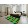 thumbnail image 5 of Ahgly Company Machine Washable Indoor Rectangle Transitional Army Green Area Rugs, 4' x 6', 5 of 7