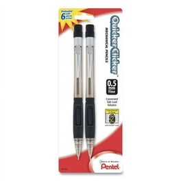 Quicker Clicker Mechanical Pencil, 0.5 mm, HB (#2), Black Lead, Smoke/Black Barrel Quicker Clicker Mechanical Pencil, 0.5 mm, HB (#2), Black Lead, Smoke/Black Barrel