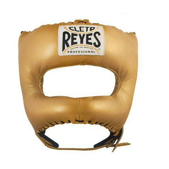 Cleto Reyes Boxing Traditional Headgear for Men and Women (Solid Gold)
