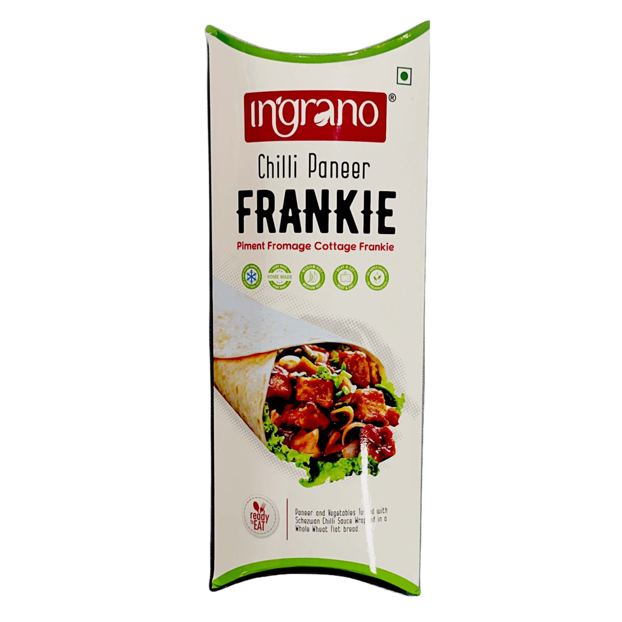 Ingrano Chilli Paneer Frankie 160g