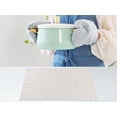 thumbnail image 4 of REGALWOVEN Placemats Set of 6 Polyester Placemats for Kitchen Dining Table Decor Heat Resistant Table Placemats Table Mat Beige 18*12in, 4 of 6