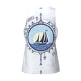 thumbnail image 5 of Gaeub Not All Who Wander Are Lost2 Men's Athletic Tank Top, Workout Sleeveless Shirts, Running Tank Tops for Gym, Running, Training - Large, 5 of 9