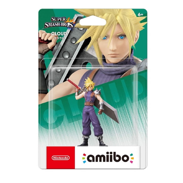 Figura Amiibo Nintendo Cloud Super Smash Bros Final Fantasy