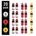 thumbnail image 2 of Glaceau Vitaminwater Variety Pack 20 fl. oz., 20 pk., 2 of 8