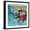 Black Frame, variant on Art.com Stonington Docks Art Print by Jeanette Vertentes, 16" x 16"